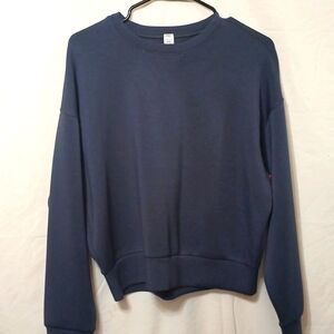 NWT Spanx airessentials crew Sz small navy blue